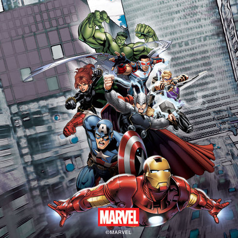 Marvel Avengers Attack Galaxy S25 Ultra Skin